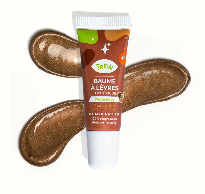 Baume à lèvres noisette 100% naturel et vegan