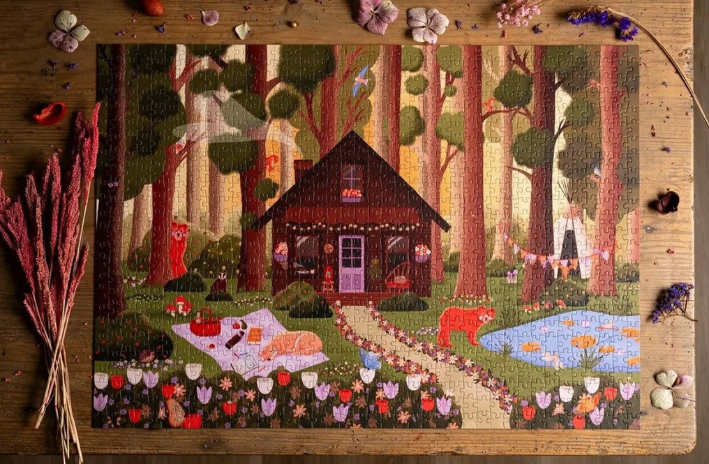 Puzzle Aurore Des Bois – 1000 pièces