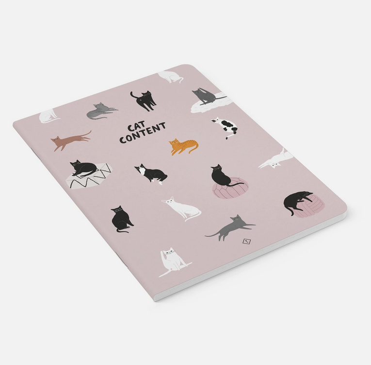 carnet A5 Cat lovers
