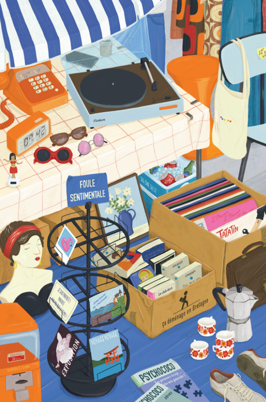 Aller aux puces - Puzzle 500 pièces Jour férié PRECOMMANDE