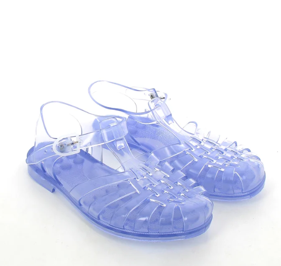 Sandale méduse transparentes