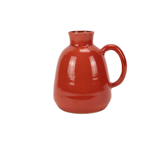 Petit vase jarre Rouge