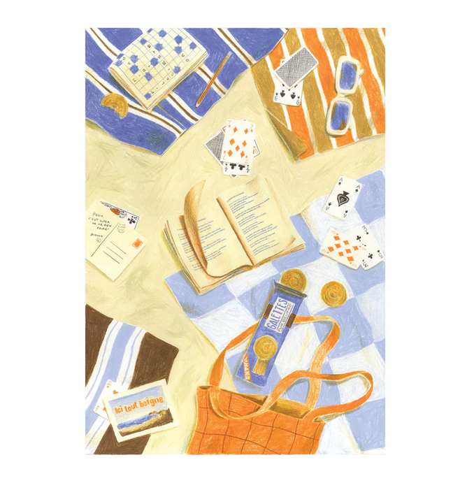 Puzzle 500 pces Du sable entre les pages