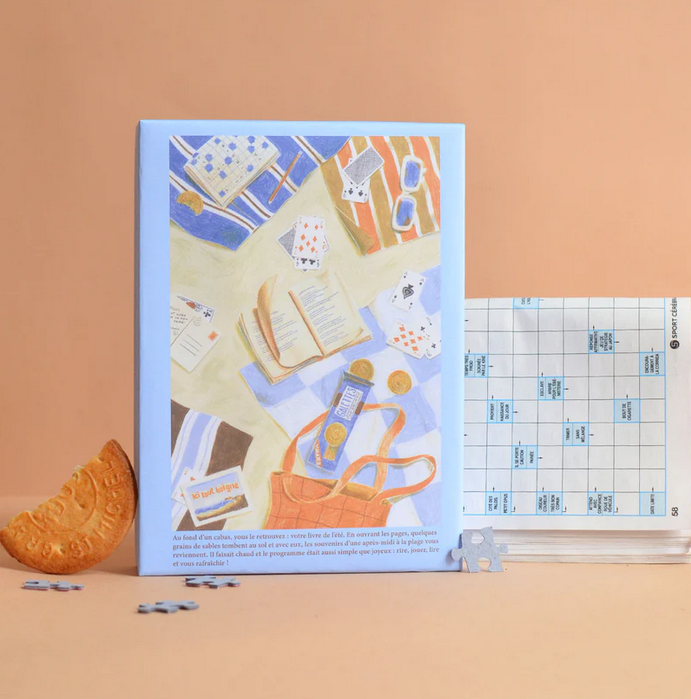 Puzzle 500 pces Du sable entre les pages