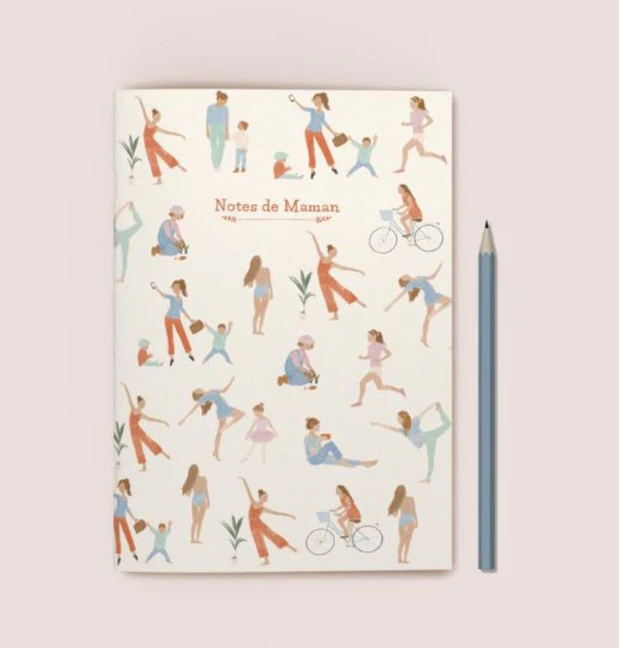 CARNET DE NOTES MAMAN - FLEURS