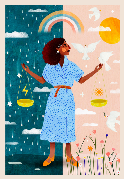 Affiche Astro zodiaque 30x40cm / 12 signes