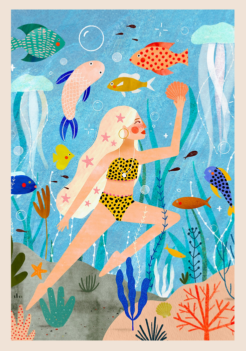 Affiche Astro zodiaque 30x40cm / 12 signes