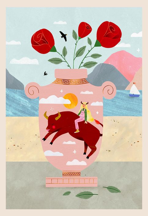 Affiche Astro zodiaque 30x40cm / 12 signes