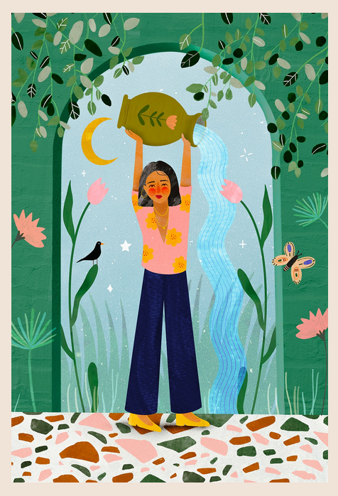Affiche Astro zodiaque 30x40cm / 12 signes