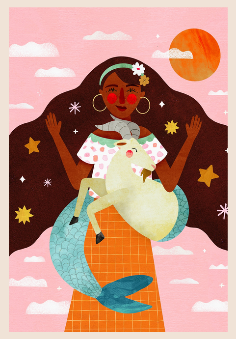 Affiche Astro zodiaque 30x40cm / 12 signes