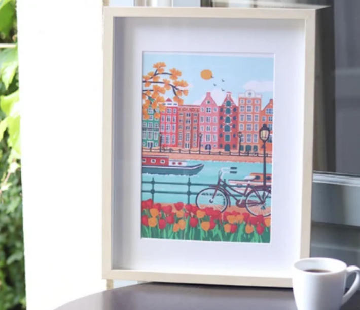 Coffret peinture au numéro Amsterdam