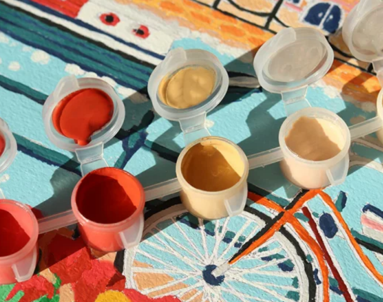 Coffret peinture au numéro Amsterdam