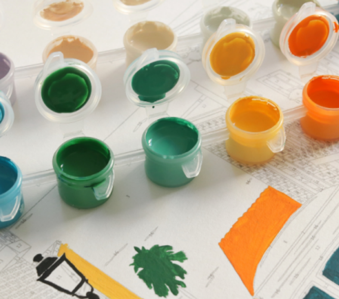 Coffret peinture au numéro Lisbon