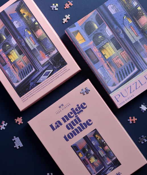 Puzzle La Neige qui tombe