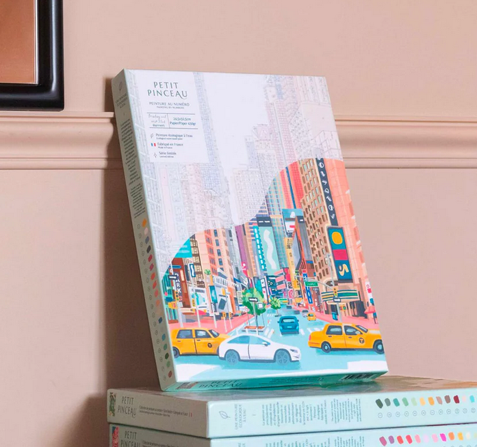 Coffret peinture au numéro New-York