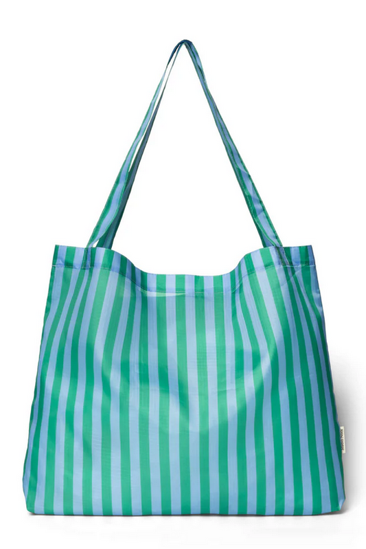 Shopping Bag RAYU bleu vert