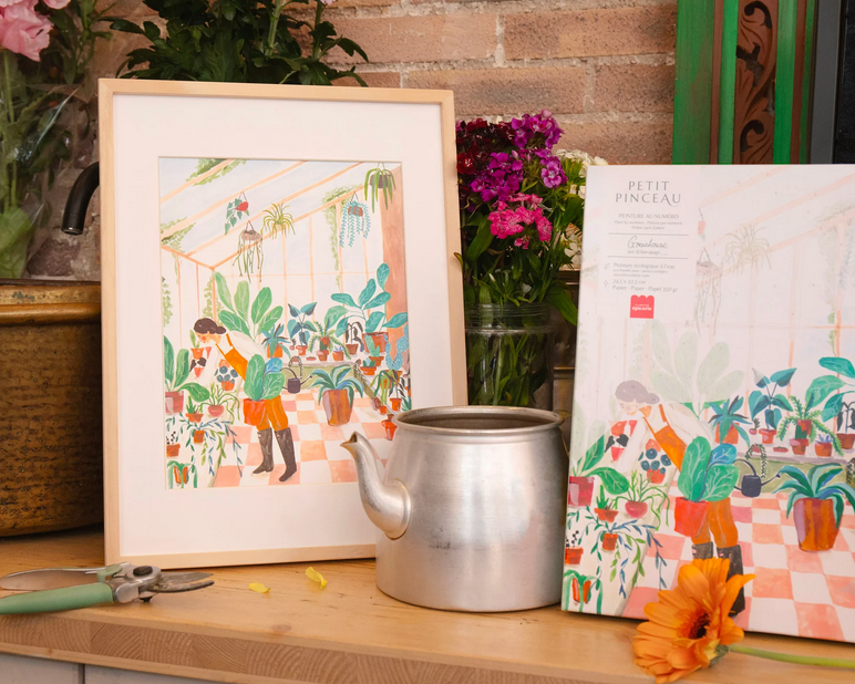 Coffret peinture au numéro - Greenhouse
