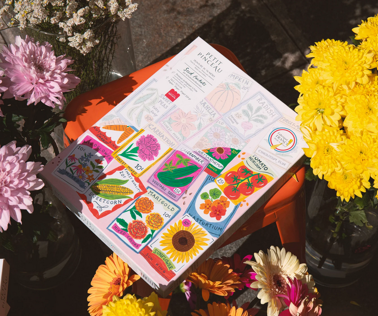 Coffret peinture au numéro - Seed Packets