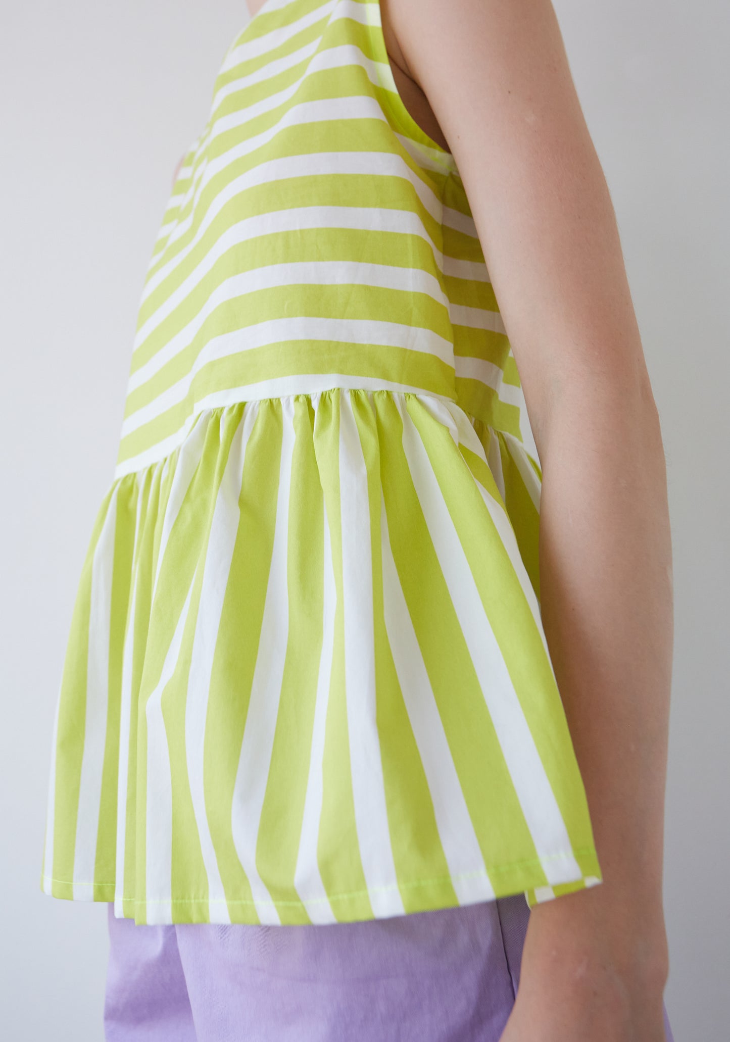 Top à basque Lola Kiwi ou Olive