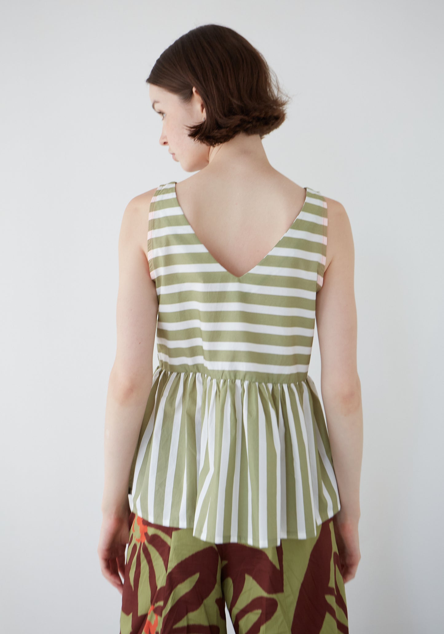 Top à basque Lola Kiwi ou Olive
