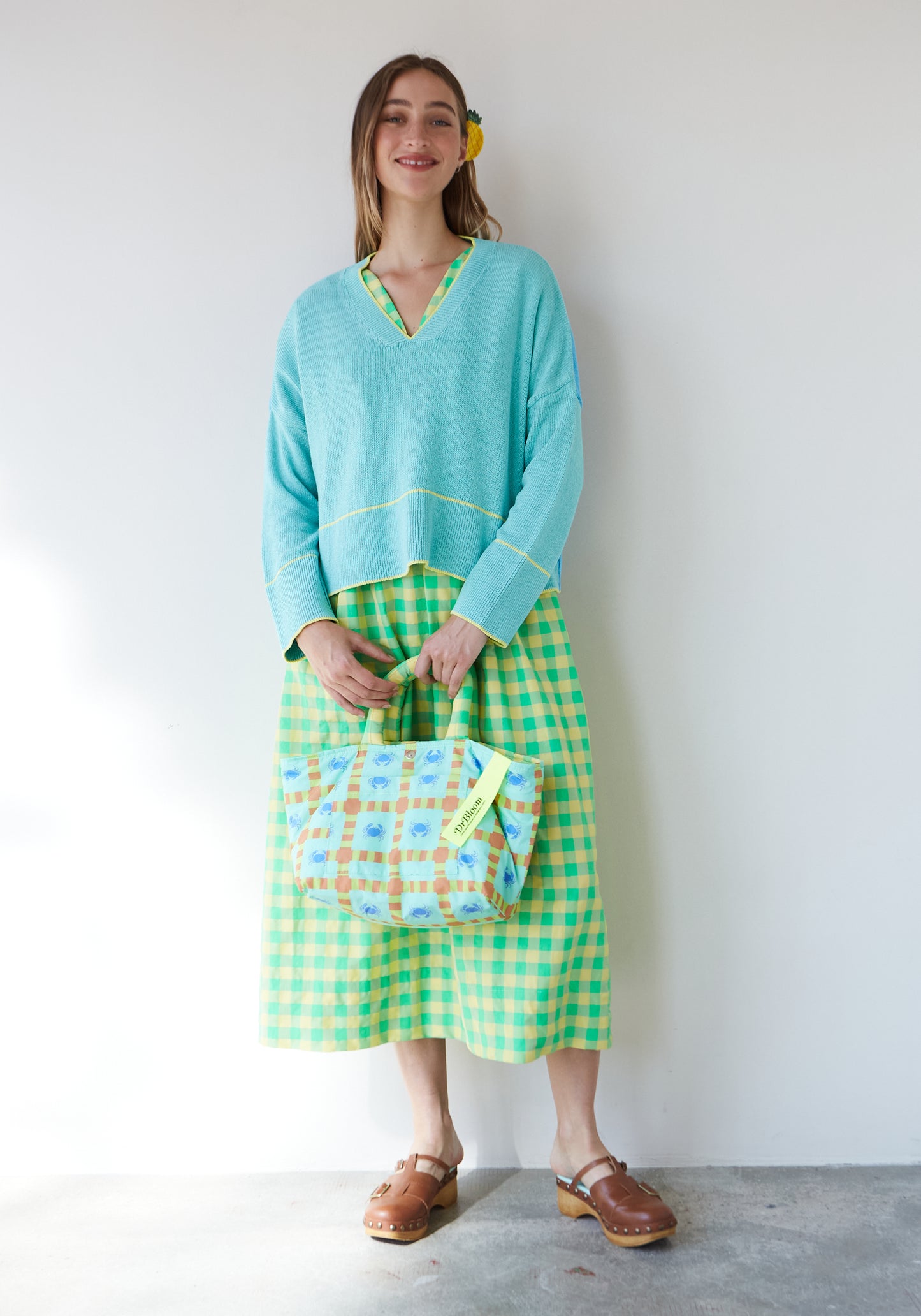 Pull coton Chipiron Aqua