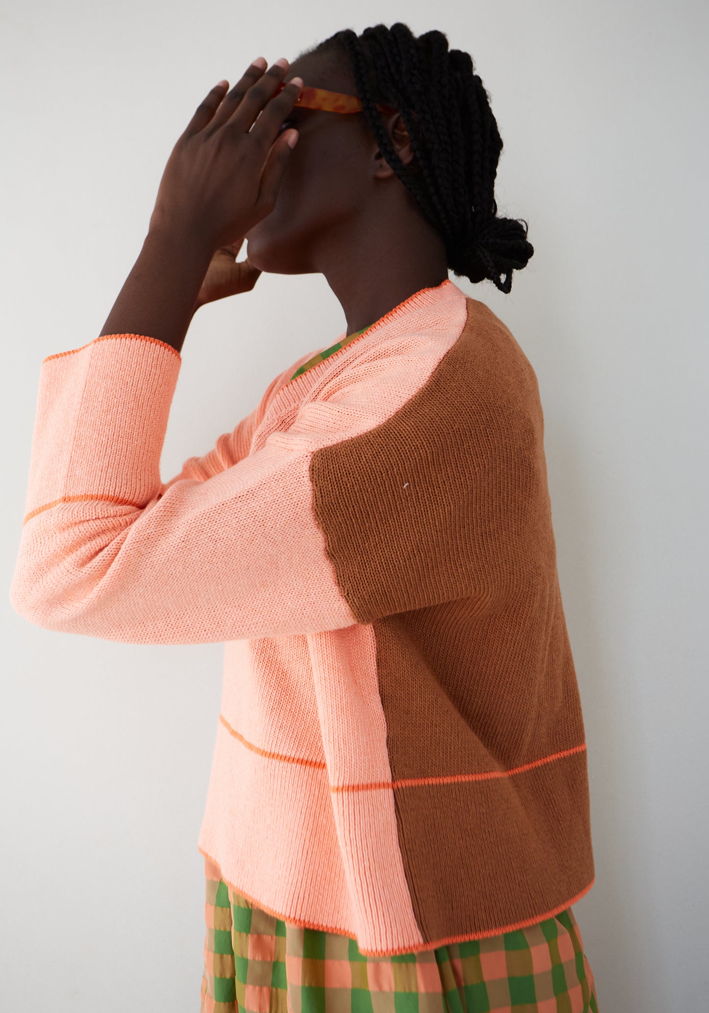 Pull coton Chipiron corail