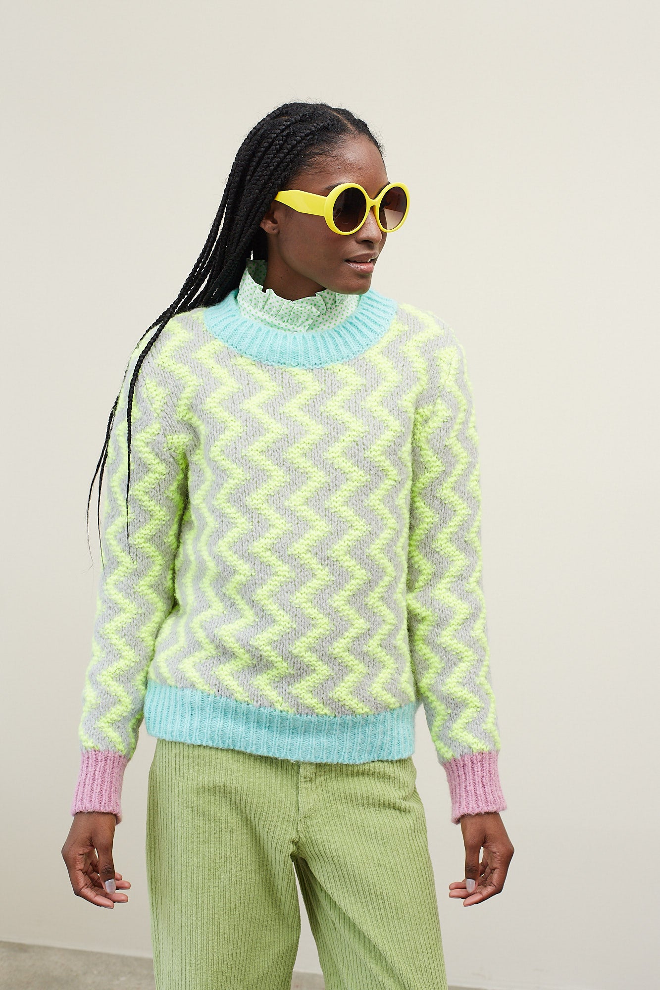 Pull Ziggy / Jaune ou Rose -40%