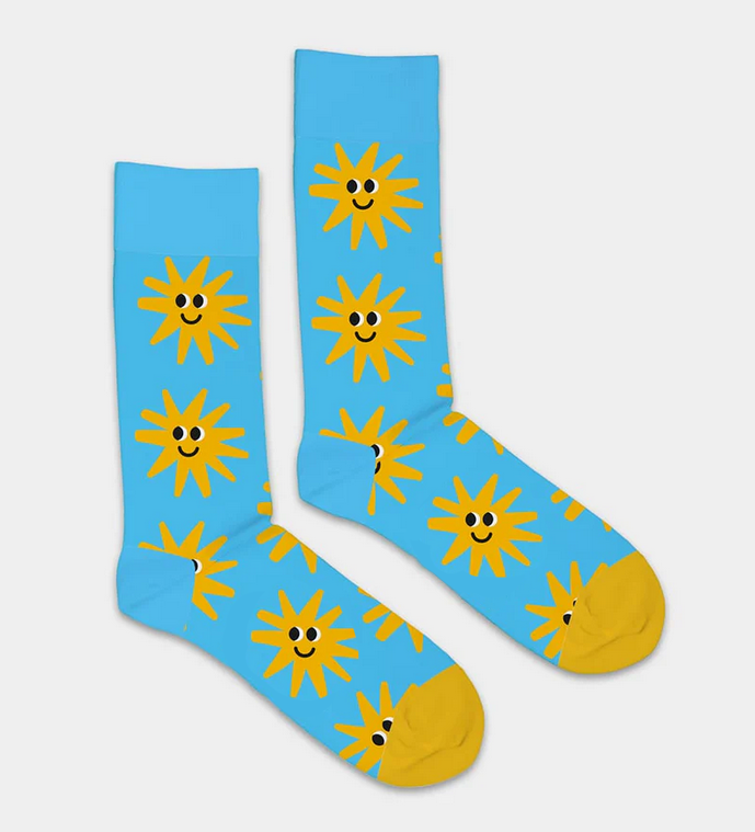 Chaussettes Soleils / 36-40 ou 41-46