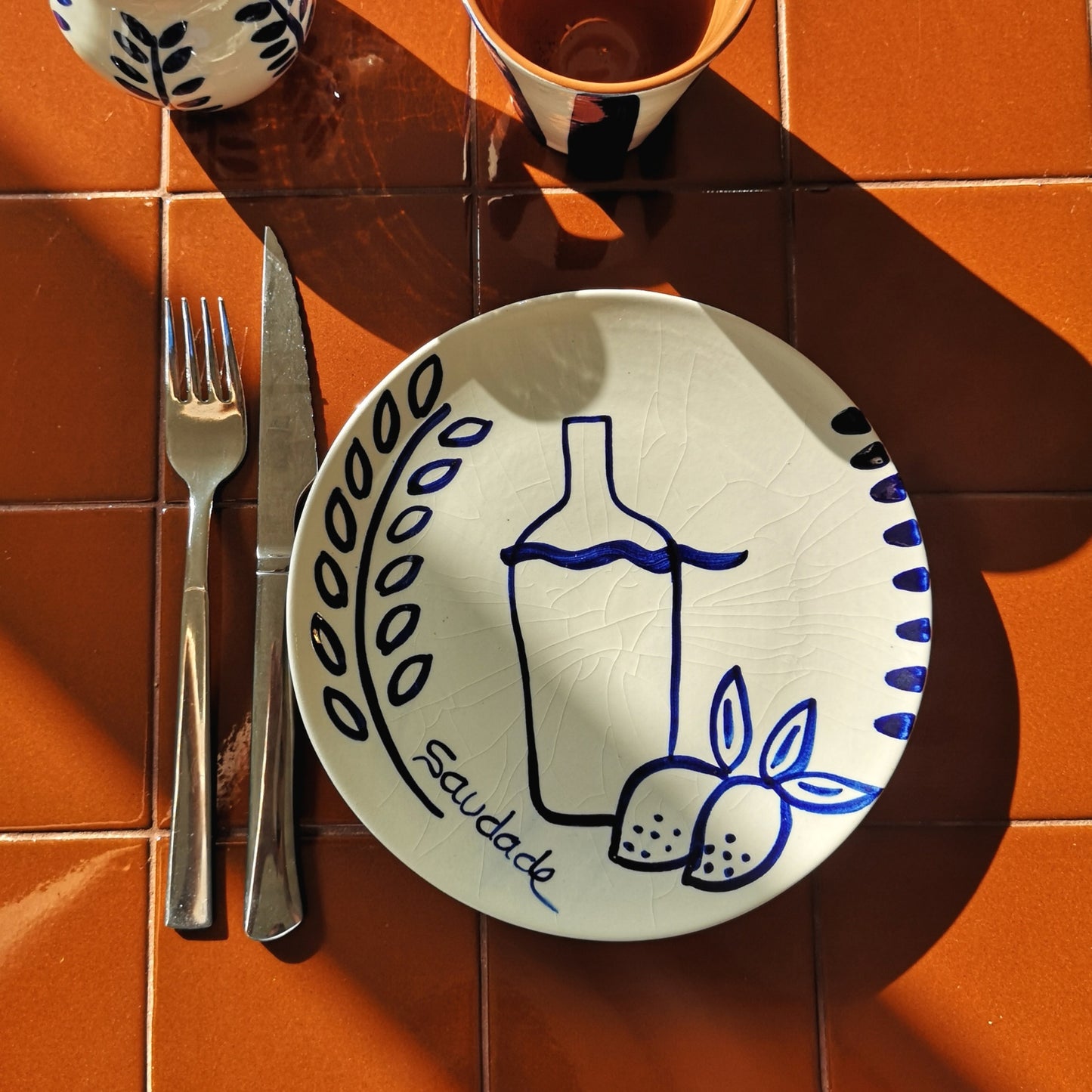 Petite assiette Saudade Citrons