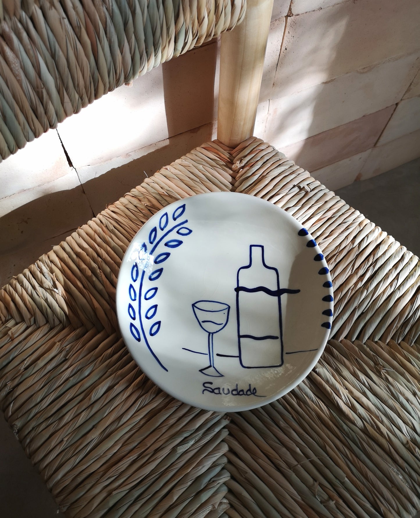 Petite assiette Saudade Vin