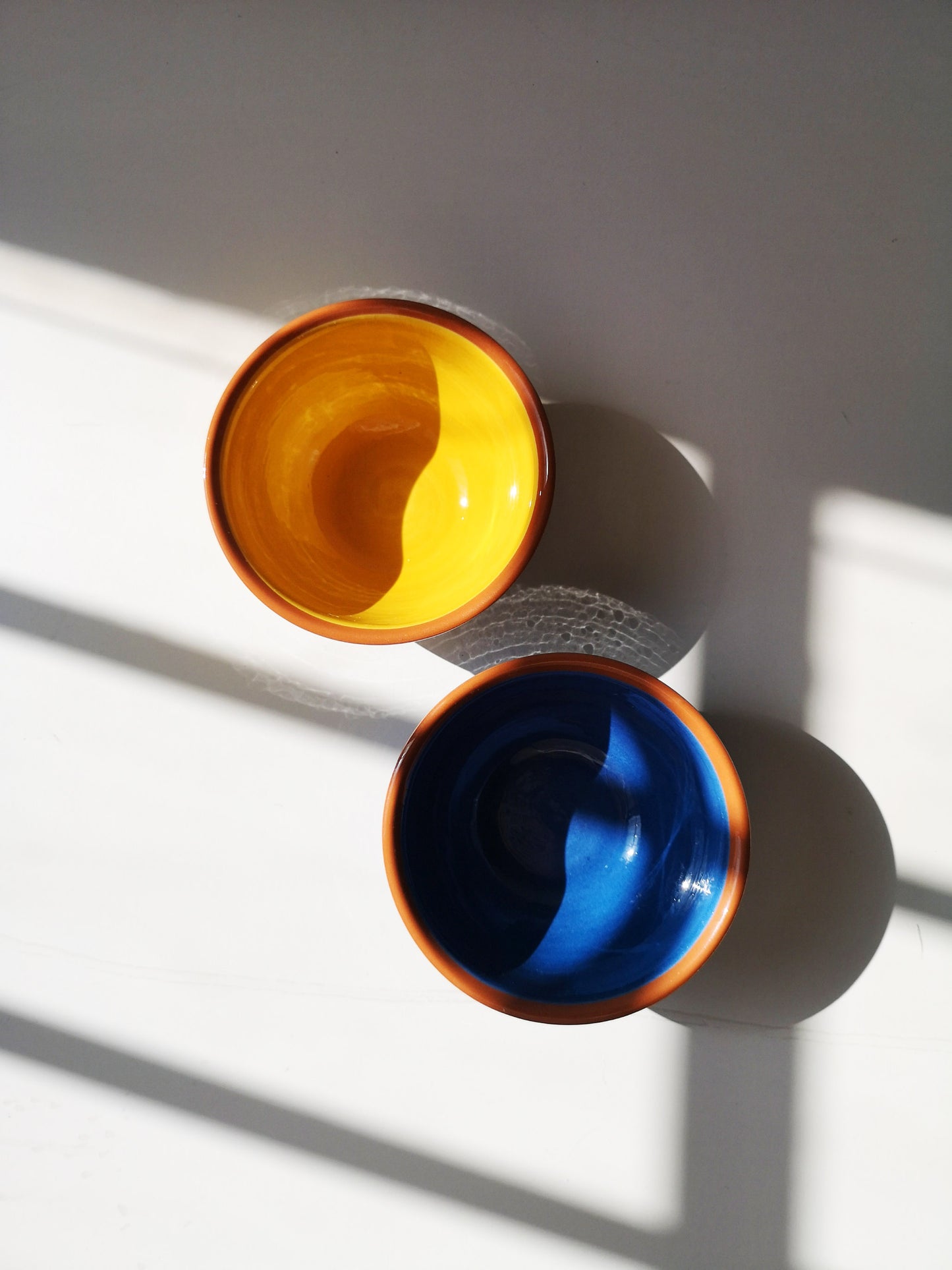 Petit bol Soleil jaune ou bleu