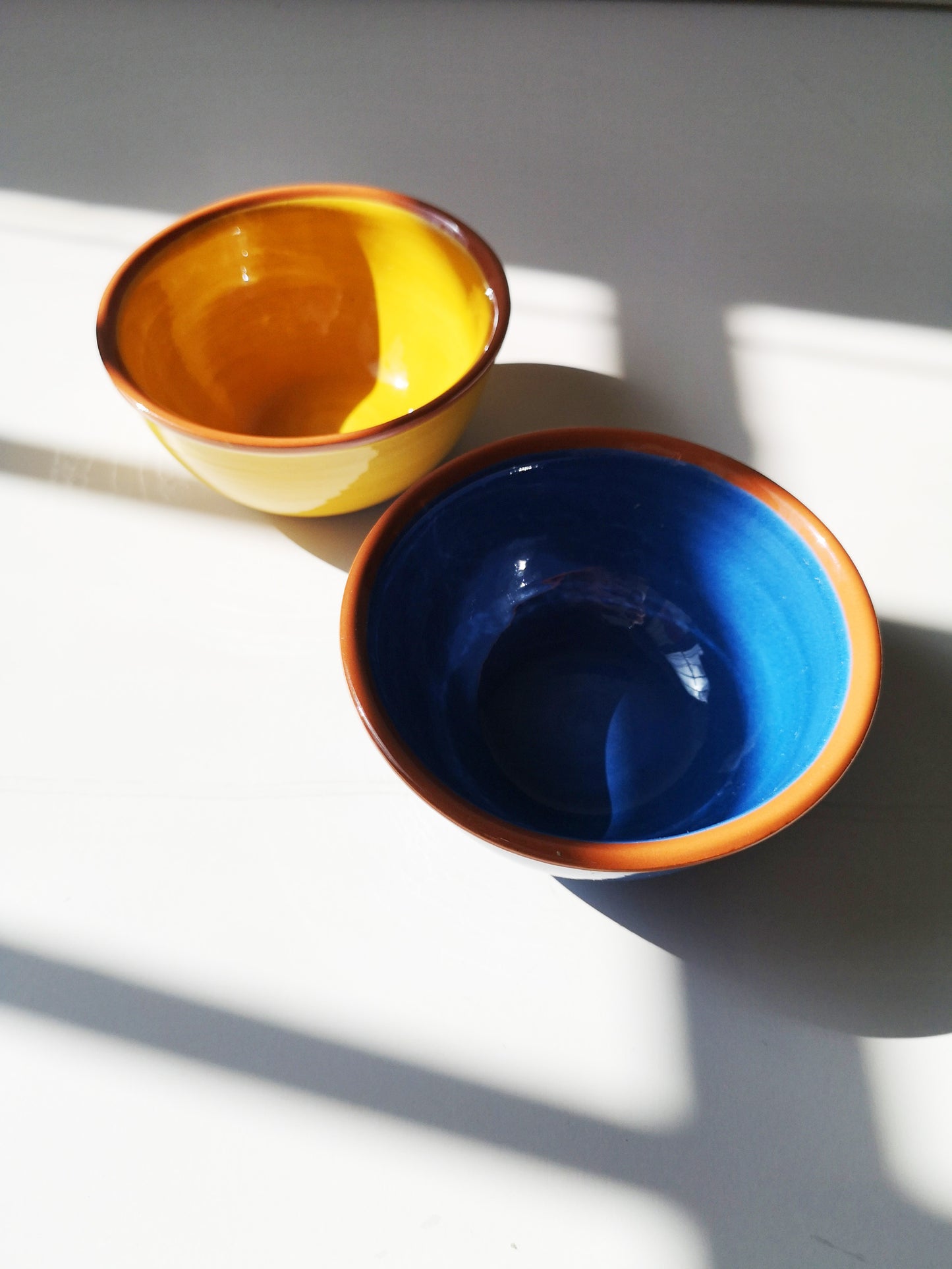 Petit bol Soleil jaune ou bleu