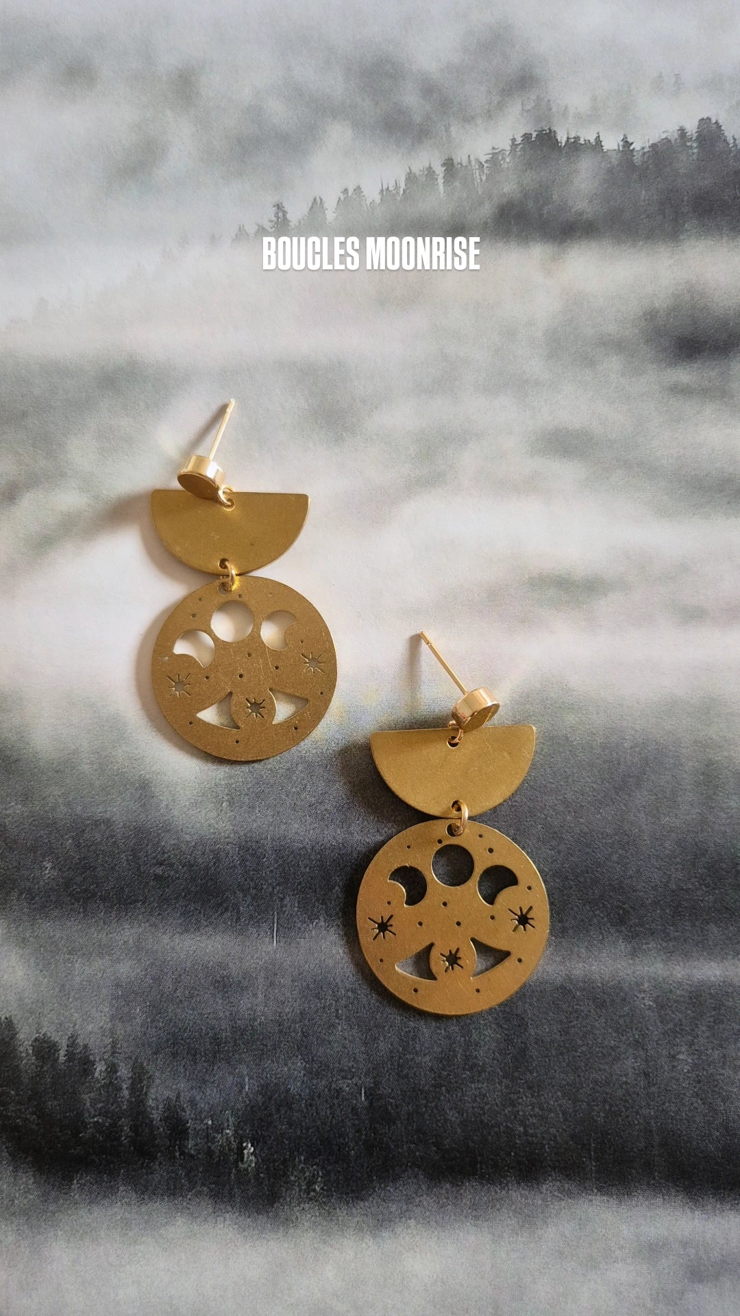 Boucles d'oreilles Moonrise