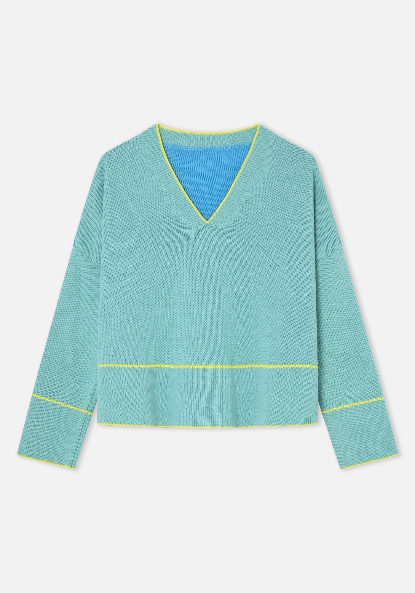 Pull coton Chipiron Aqua