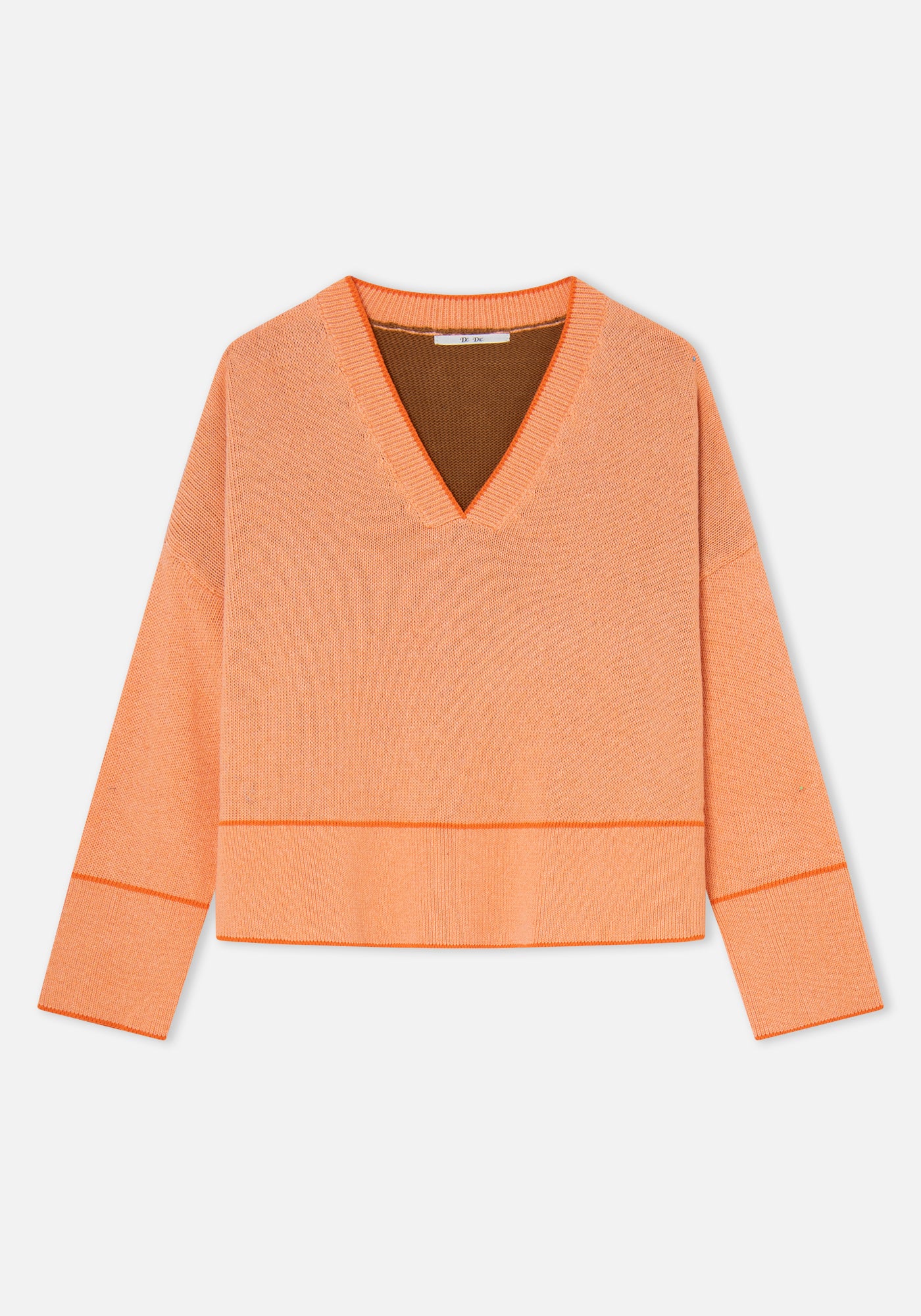 Pull coton Chipiron corail