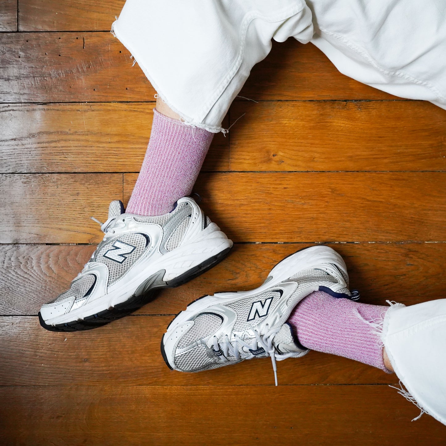 Chaussettes à paillettes / 13 coloris