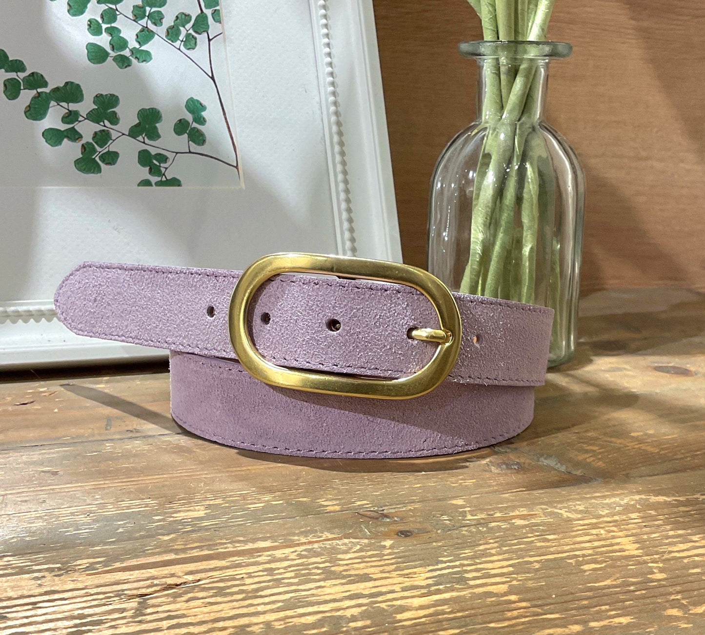 Ceinture cuir / diff coloris
