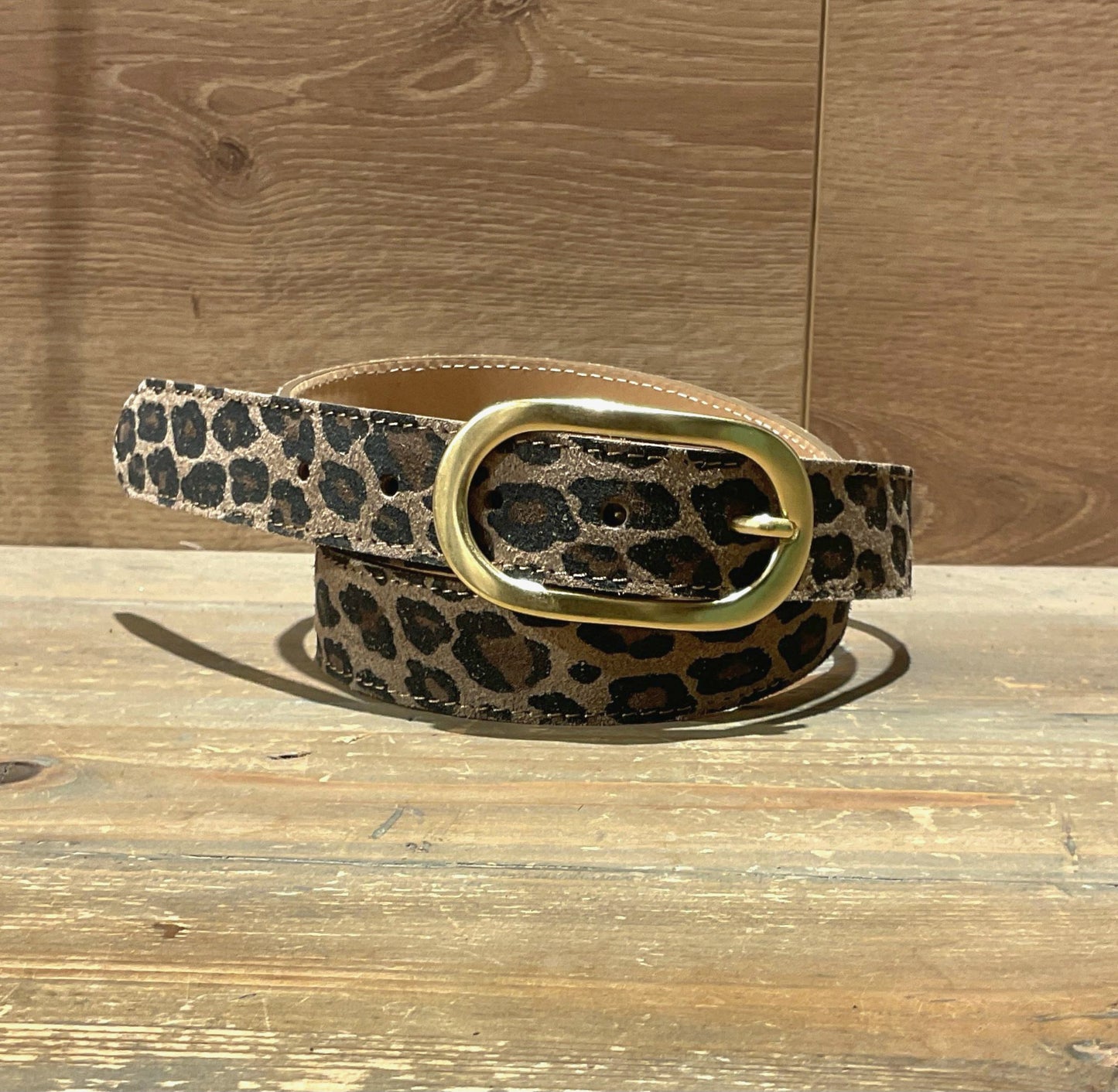 Ceinture cuir / diff coloris