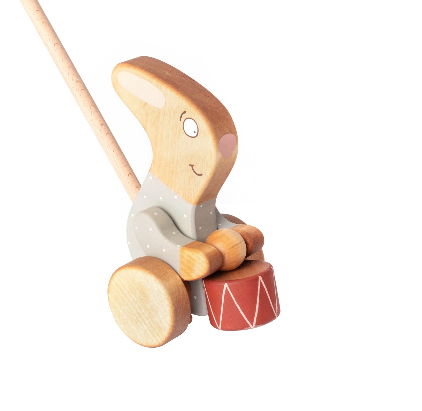 Le Lapin en bois à pousser