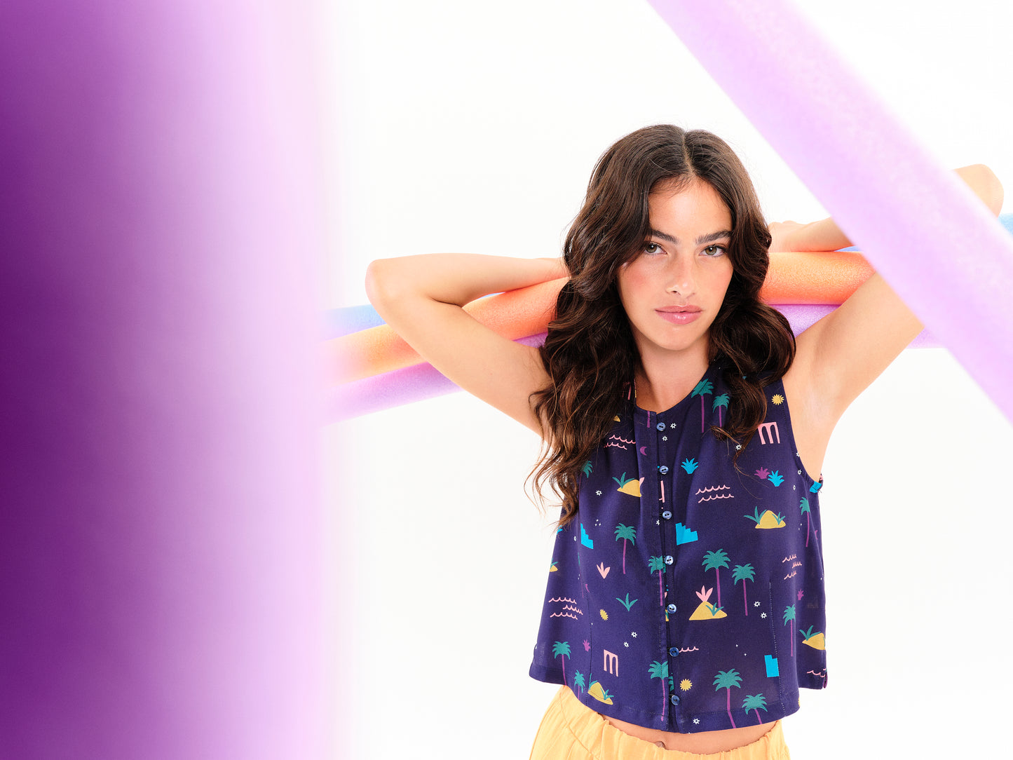 Top palm springs bleu marine