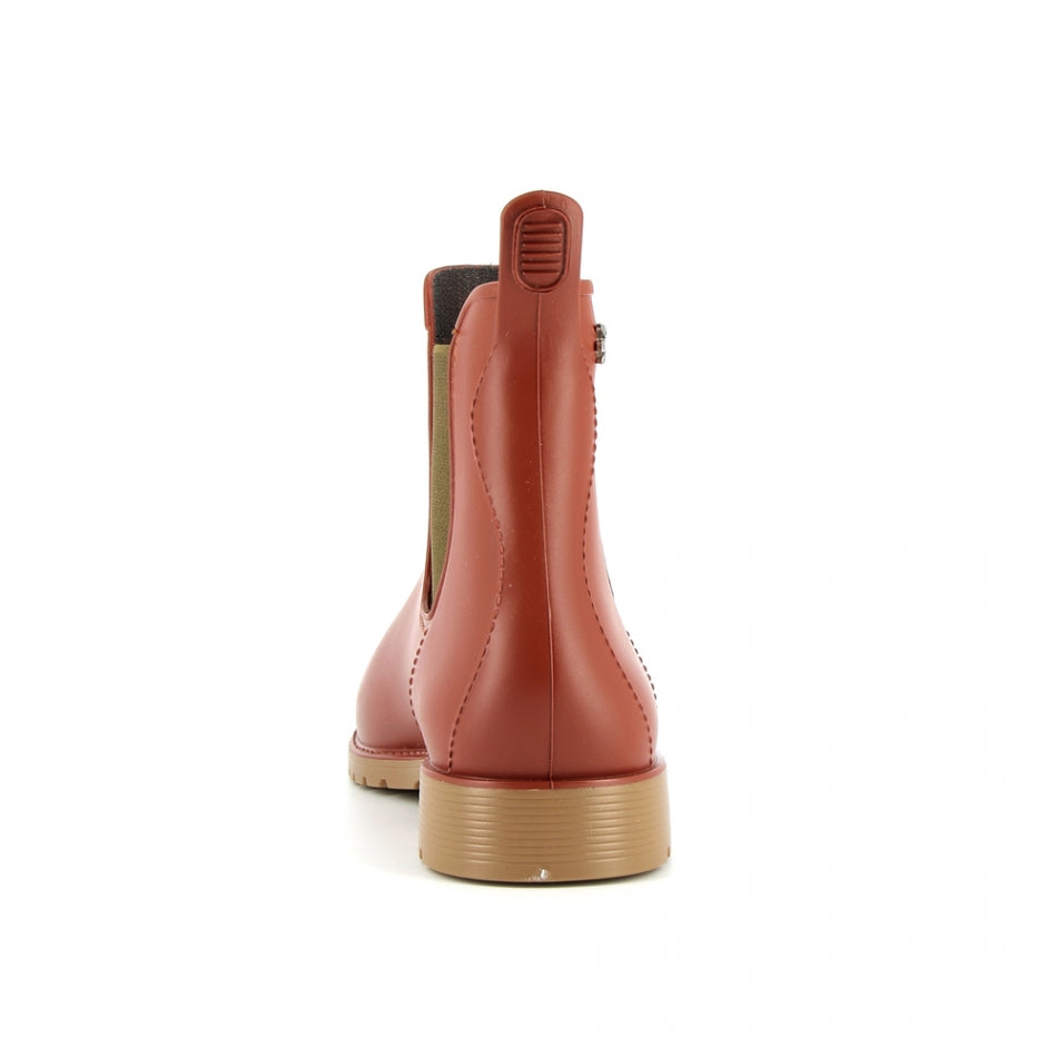 Bottines de pluie Caramel