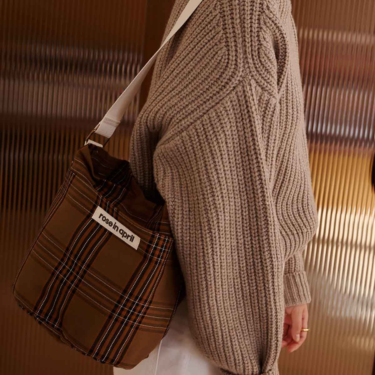 Sac seau Bucky tartan
