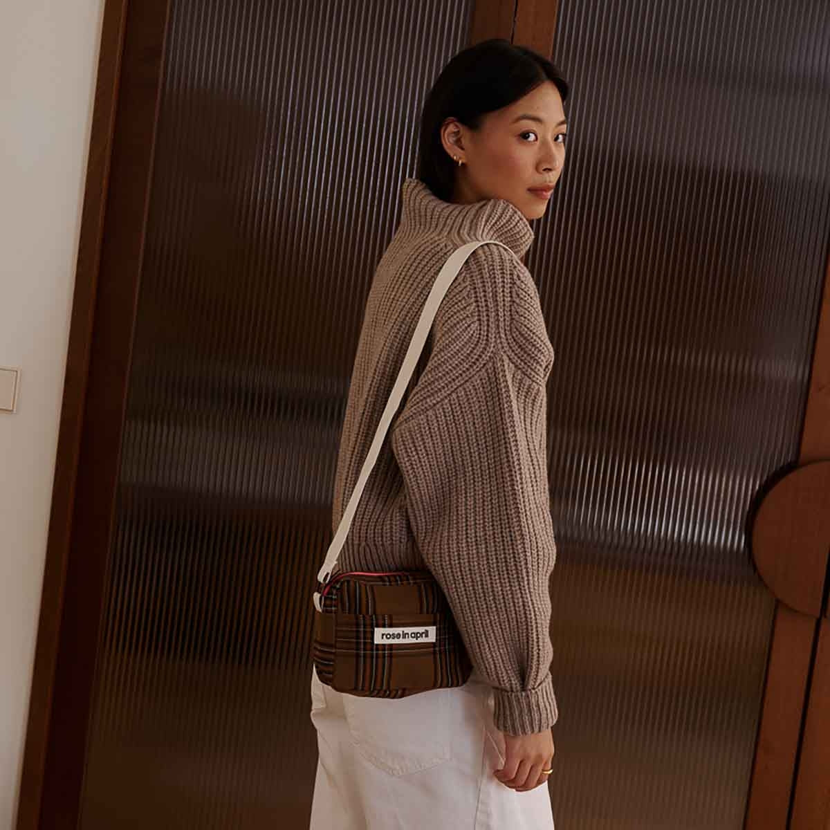 Sac MAUD tartan mini besace