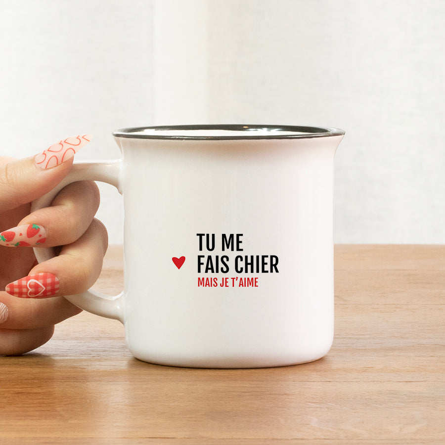 Mug en céramique / 9 messages