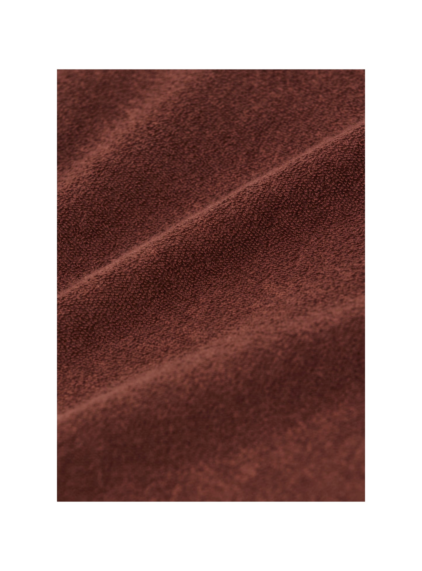 sweat éponge marron Bisous Bisous
