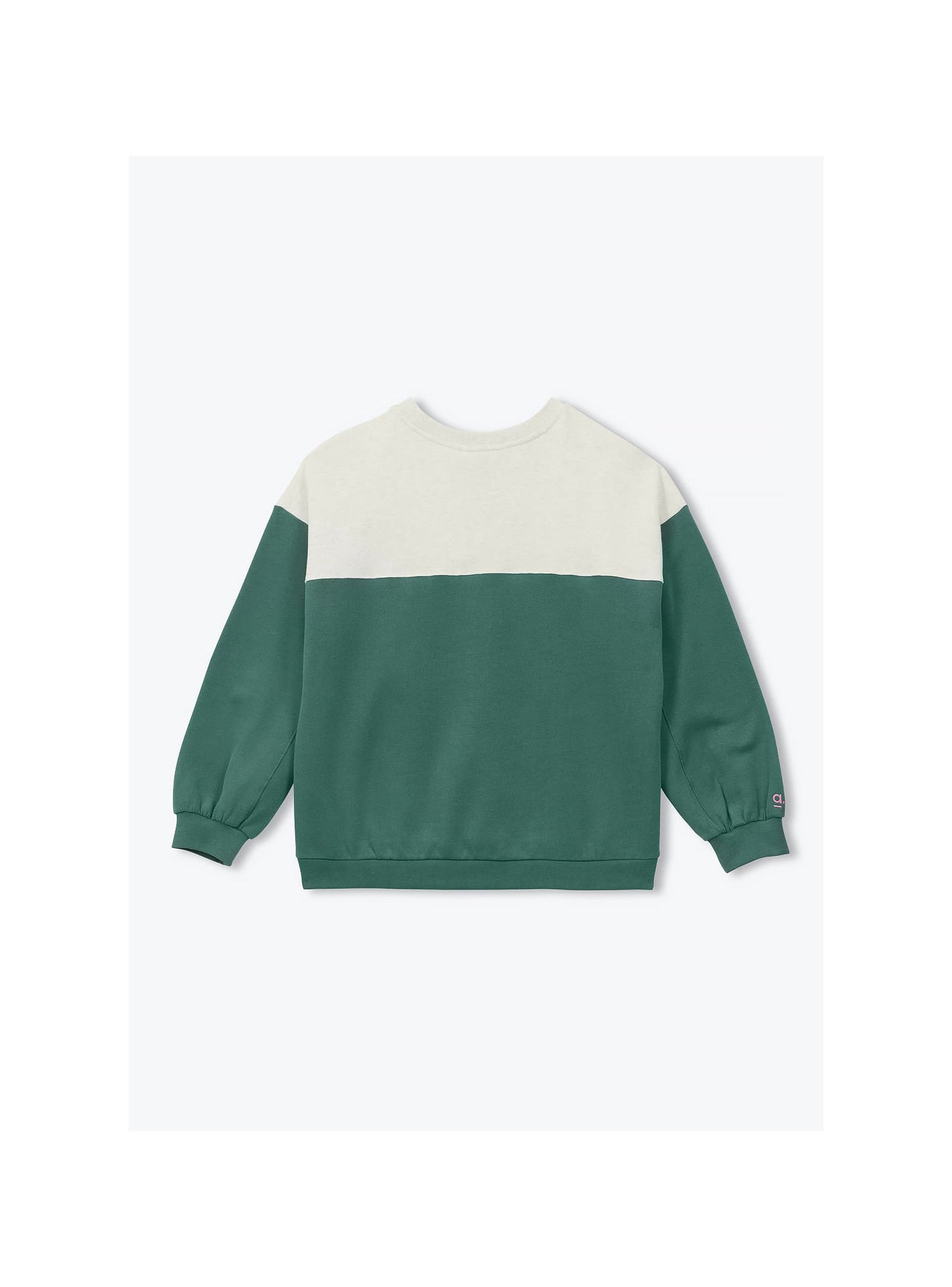 sweat molleton bicolore Bonjour