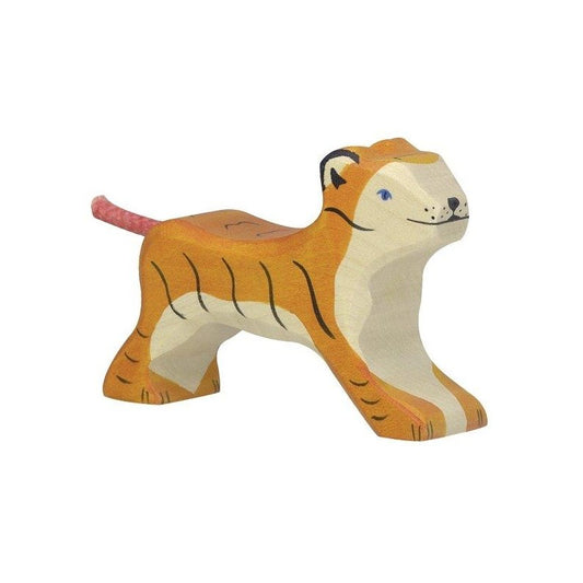 jouet en bois tigre