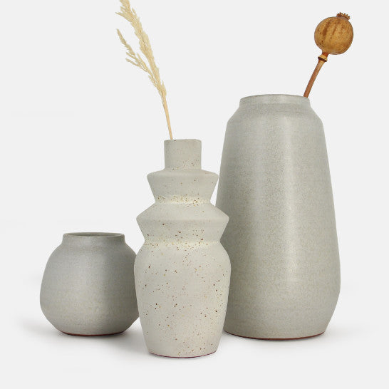 Vase Zag moucheté