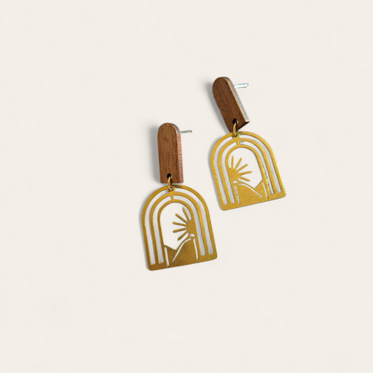 Boucles d'oreilles Yellowstone
