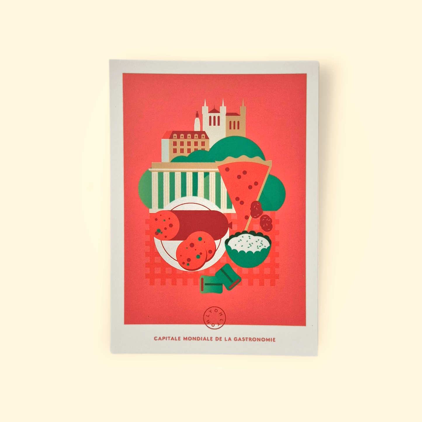 Carte Gastronomie lyonnaise